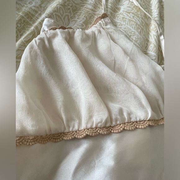 Zara Women Mulberry Silk Blend Lingerie/Mini Dress - Size Large NWT - Picture 4 of 5